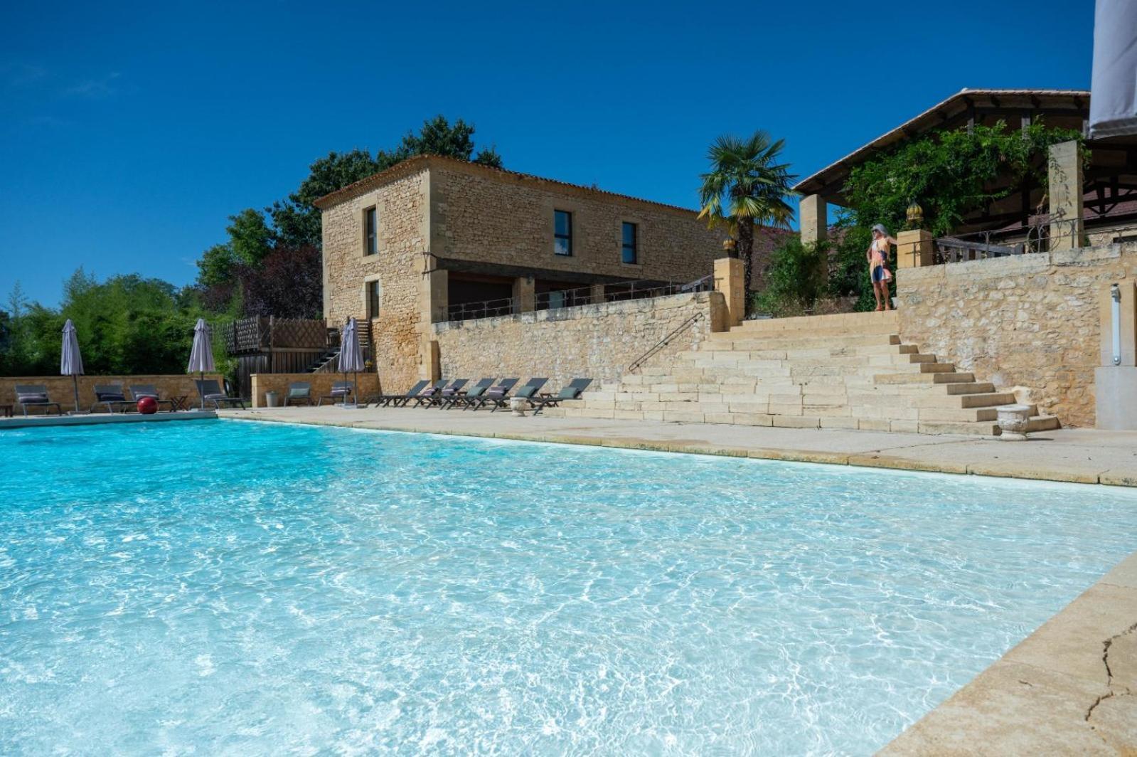 Hotel La Villa Romaine Carsac-Aillac Exteriör bild
