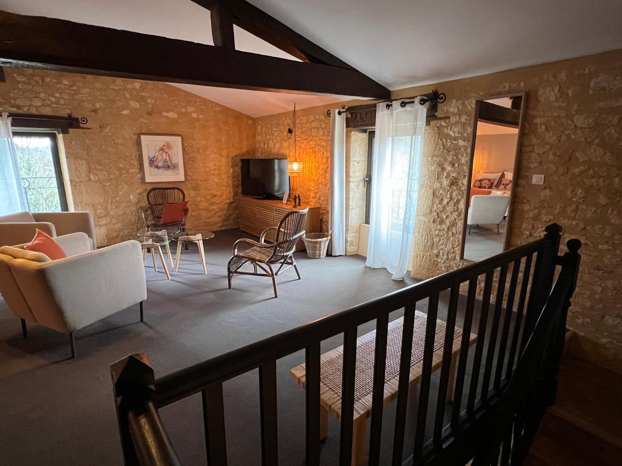 Hotel La Villa Romaine Carsac-Aillac Rum bild
