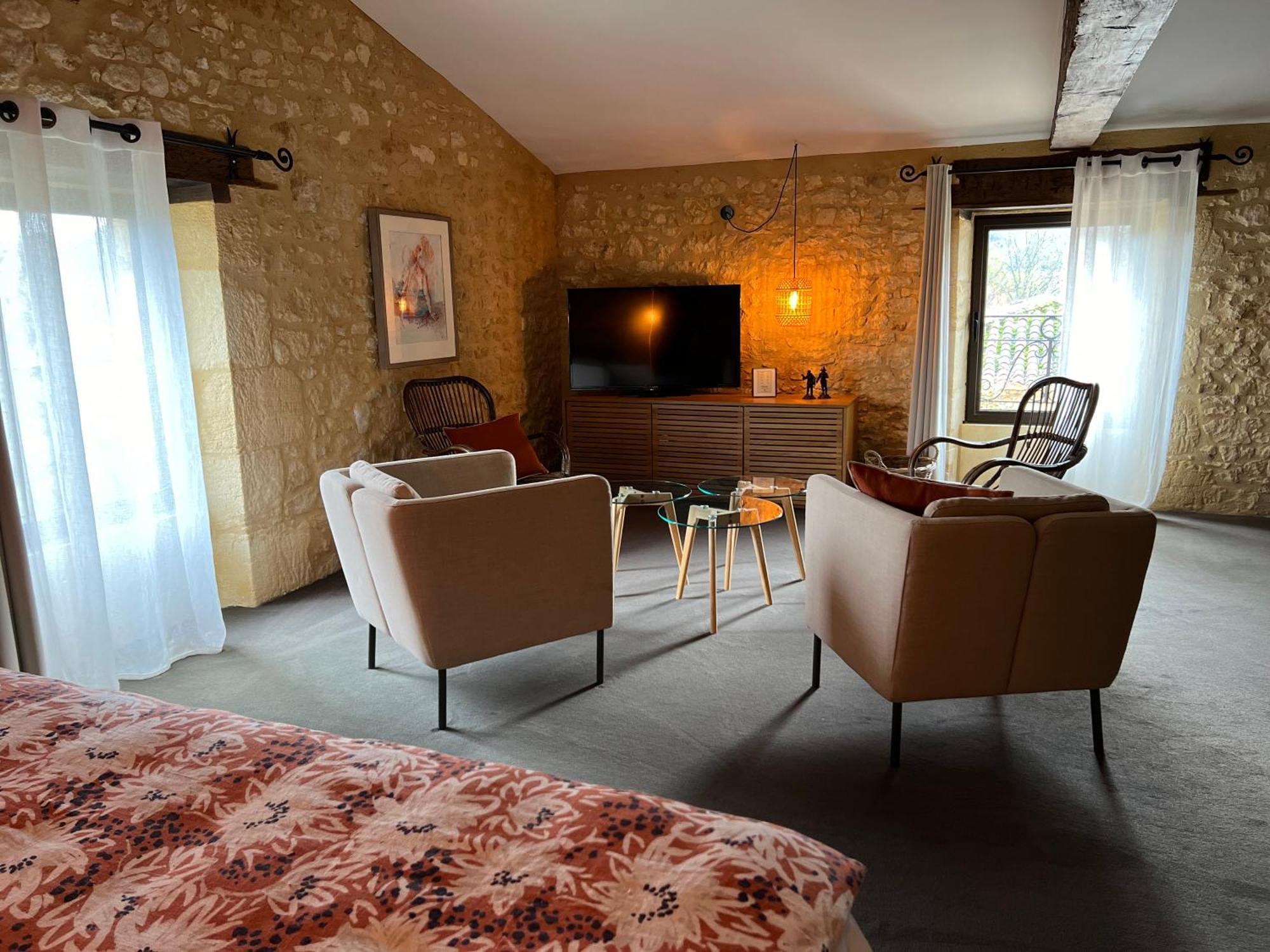 Hotel La Villa Romaine Carsac-Aillac Rum bild